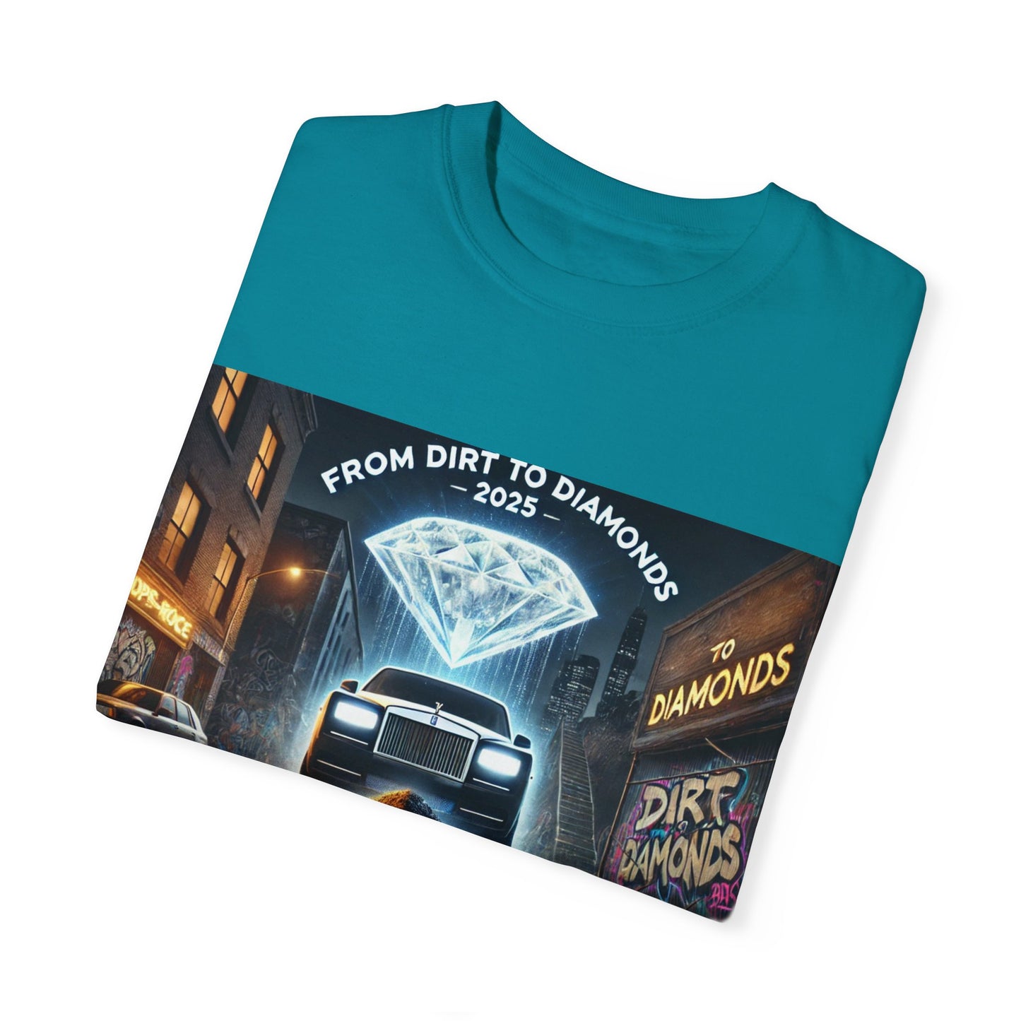 Unisex Garment-Dyed T-Shirt - From Dirt to Diamonds 2025