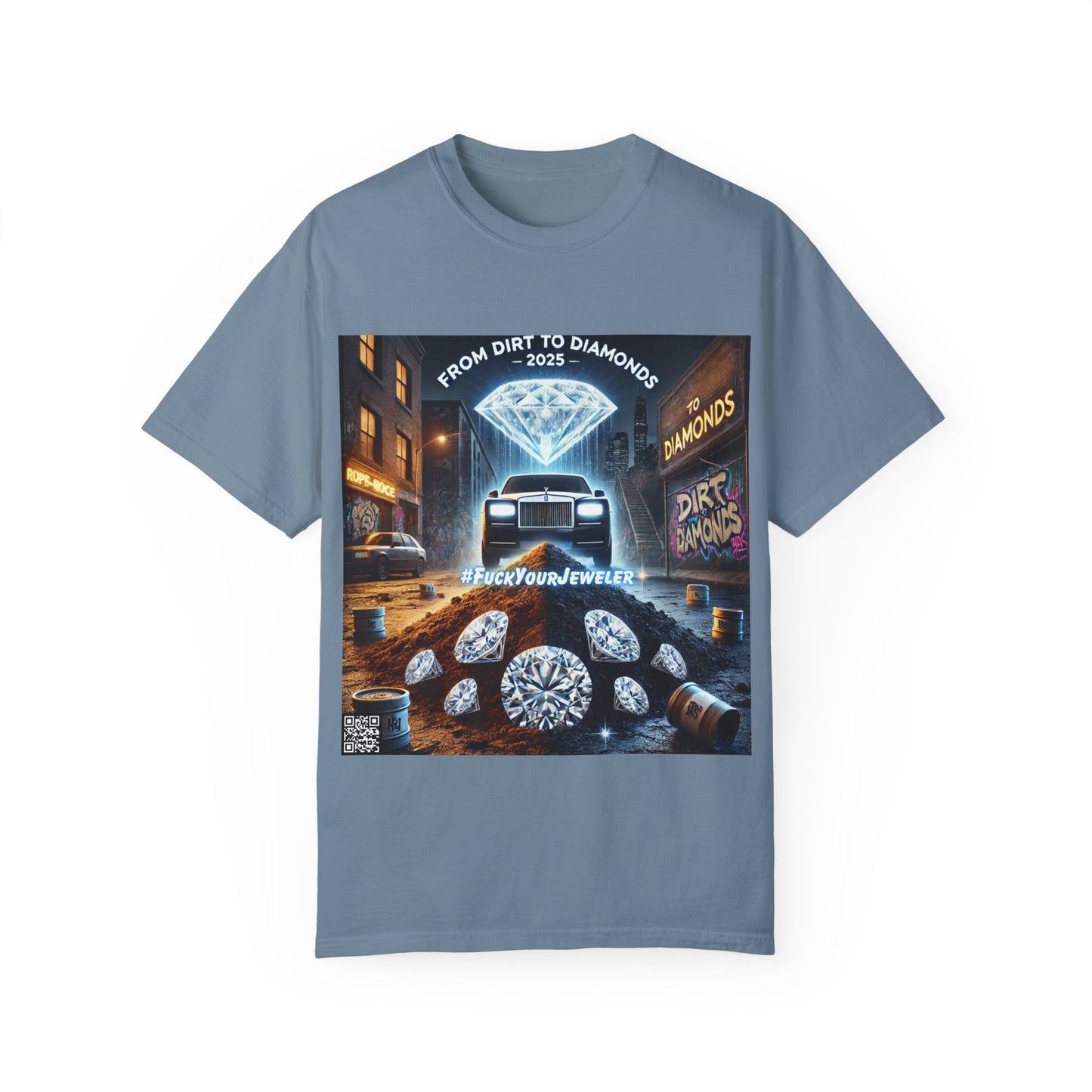 Unisex Garment-Dyed T-Shirt - From Dirt to Diamonds 2025