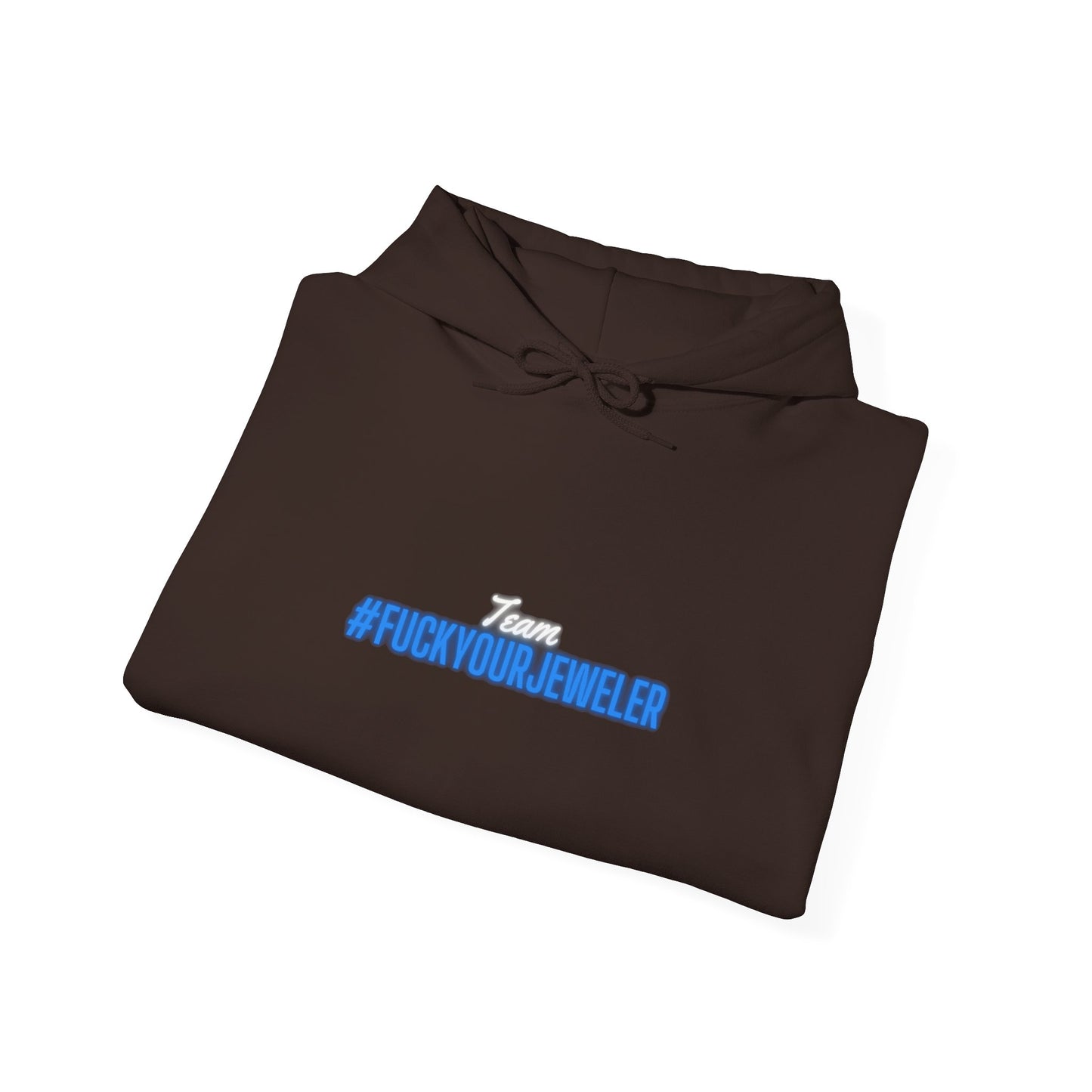 Unisex Heavy Blend Hoodie - #FUCKYOURJEWELER Rolls Royce Dirt to Diamonds Graphic Sweatshirt for Urban Lifestyle