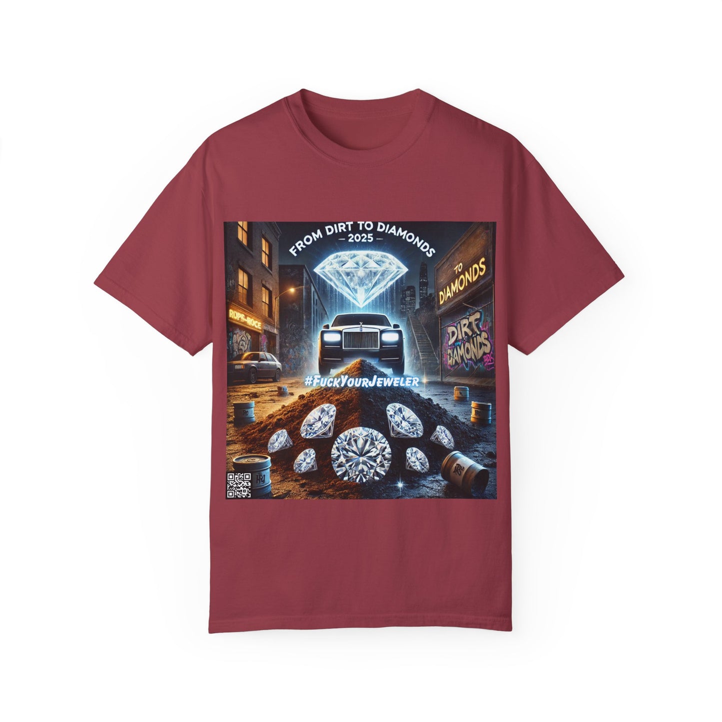 Unisex Garment-Dyed T-Shirt - From Dirt to Diamonds 2025