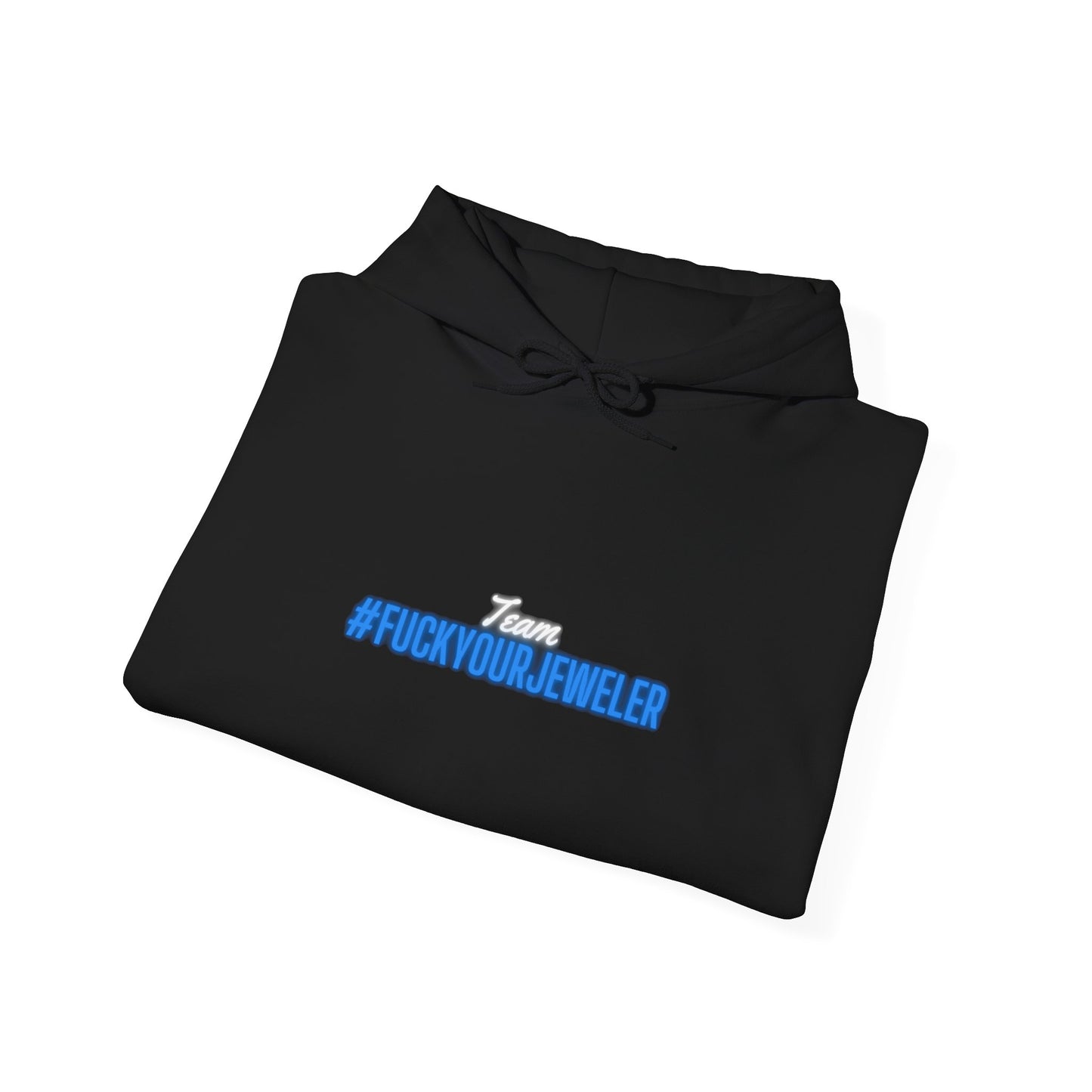 Unisex Heavy Blend Hoodie - #FUCKYOURJEWELER Rolls Royce Dirt to Diamonds Graphic Sweatshirt for Urban Lifestyle