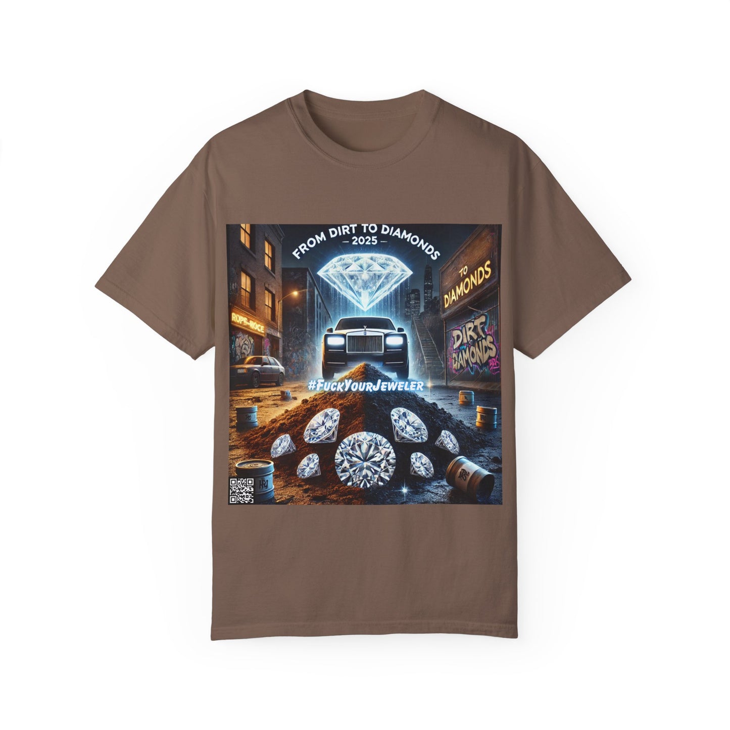 Unisex Garment-Dyed T-Shirt - From Dirt to Diamonds 2025
