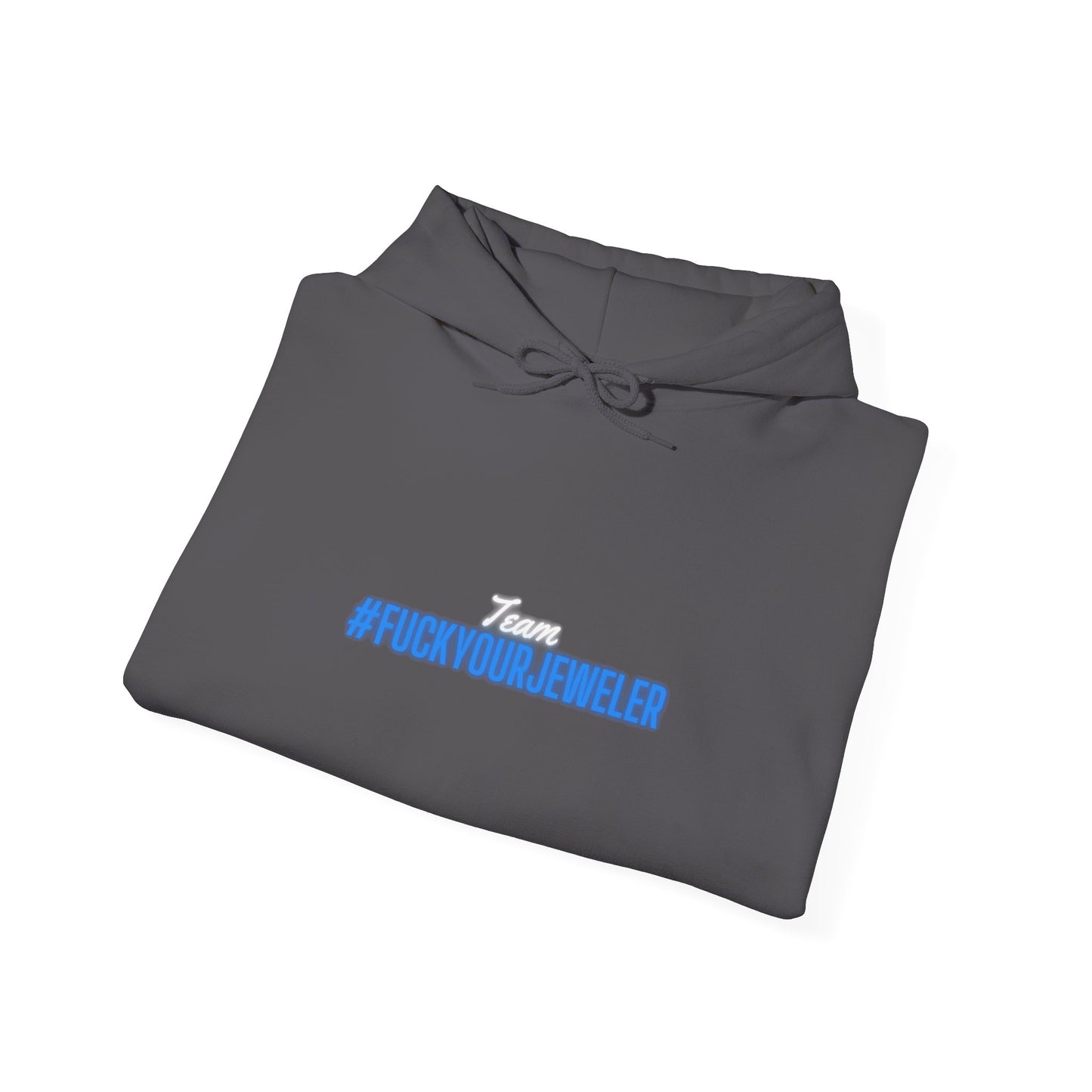 Unisex Heavy Blend Hoodie - #FUCKYOURJEWELER Rolls Royce Dirt to Diamonds Graphic Sweatshirt for Urban Lifestyle