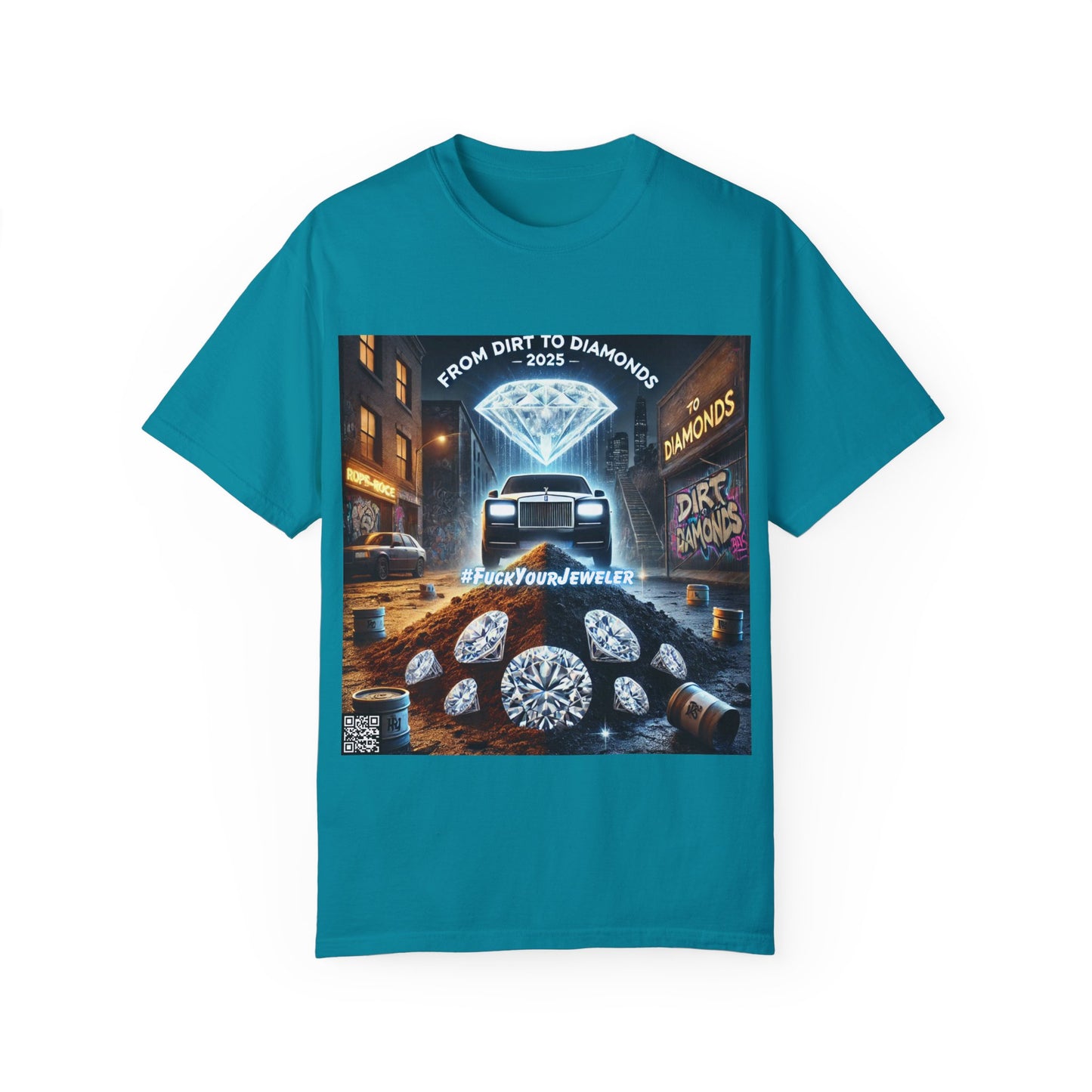 Unisex Garment-Dyed T-Shirt - From Dirt to Diamonds 2025