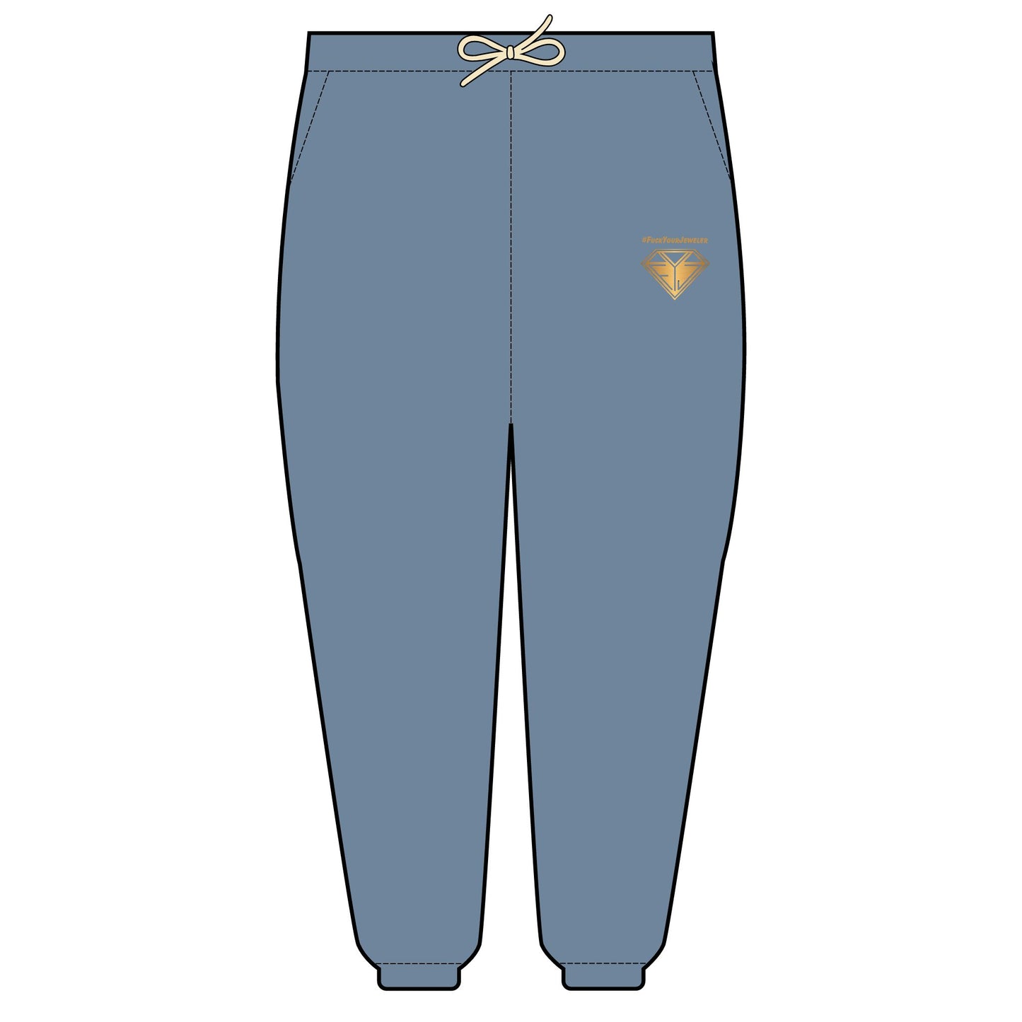 Unisex Garment-Dyed Fleece Sweatpants - Cozy & Stylish Loungewear
