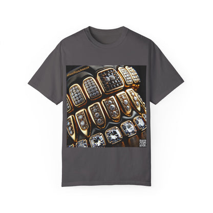 Custom Unisex Garment-Dyed T-Shirt - Bold Jewelry Design | #F*ckYouJeweler Grillz