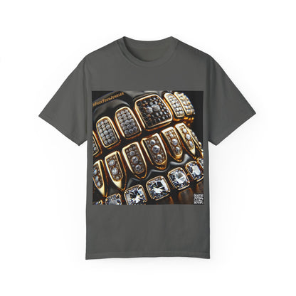 Custom Unisex Garment-Dyed T-Shirt - Bold Jewelry Design | #F*ckYouJeweler Grillz