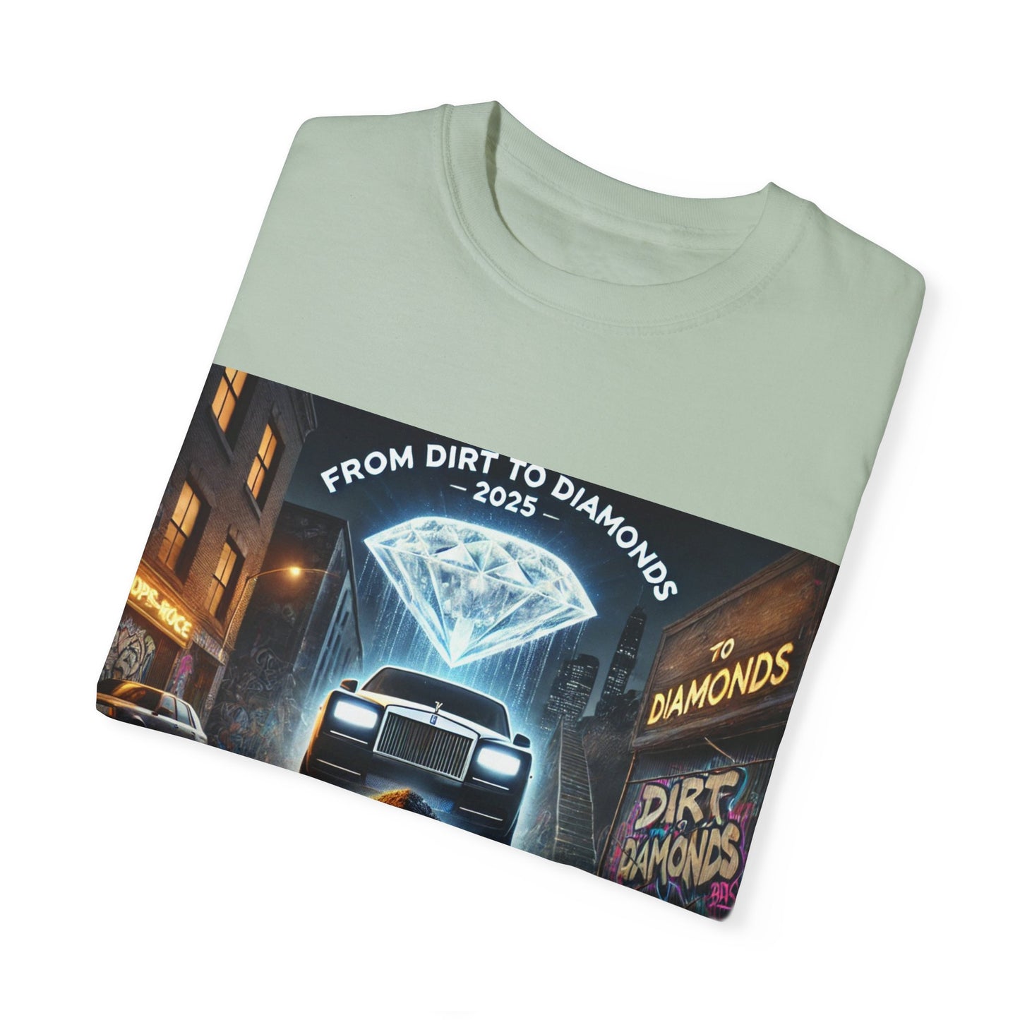 Street Art Unisex T-Shirt - "From Dirt to Diamonds"