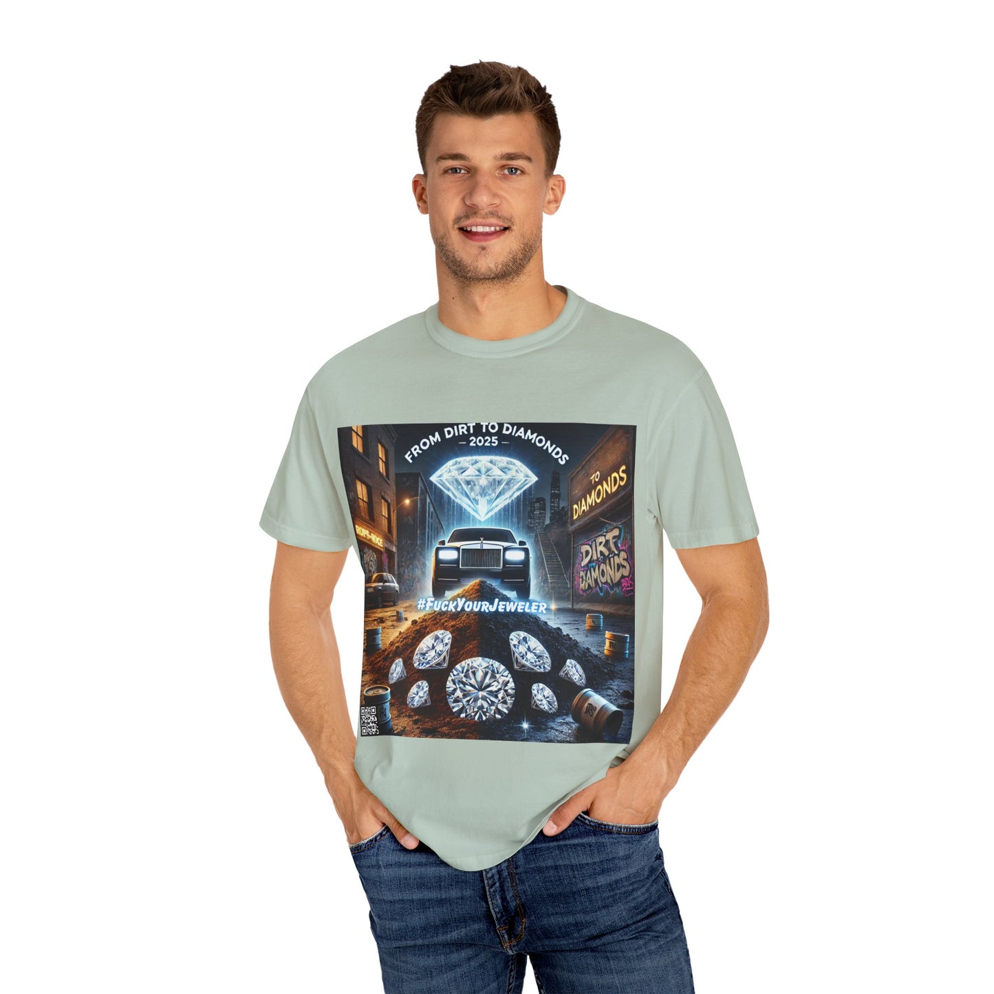 Street Art Unisex T-Shirt - "From Dirt to Diamonds"