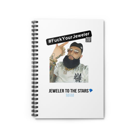 Trendy Spiral Notebook - #FuckYourJeweler Design for Creative Souls