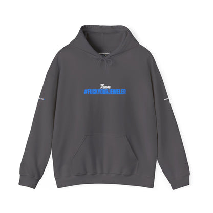 Unisex Heavy Blend Hoodie - #FUCKYOURJEWELER Rolls Royce Dirt to Diamonds Graphic Sweatshirt for Urban Lifestyle