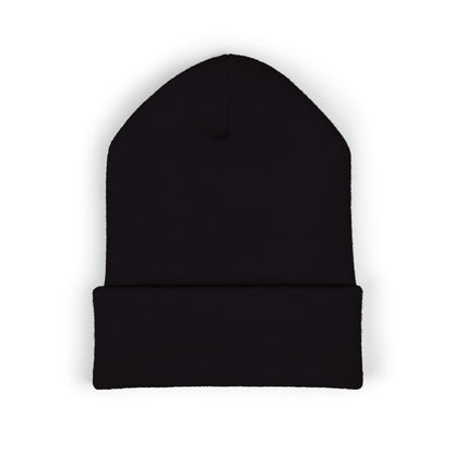 Vintage Cuffed Beanie with #F*CKYOURJEWELER Embroidery - Stylish Winter Accessory