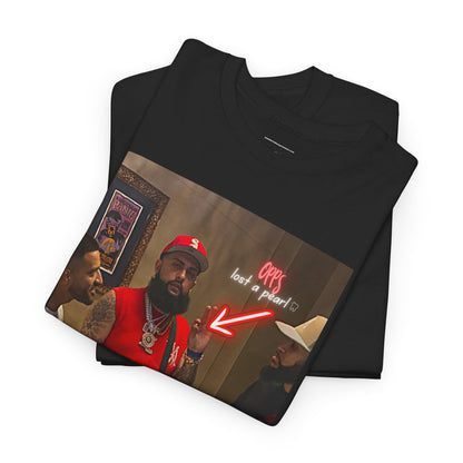 The Biggest Rodriguez - Tell yo Opps we do GRILLZ - Graphic Unisex Heavy Cotton Tee - 'Chillz' Streetwear Style