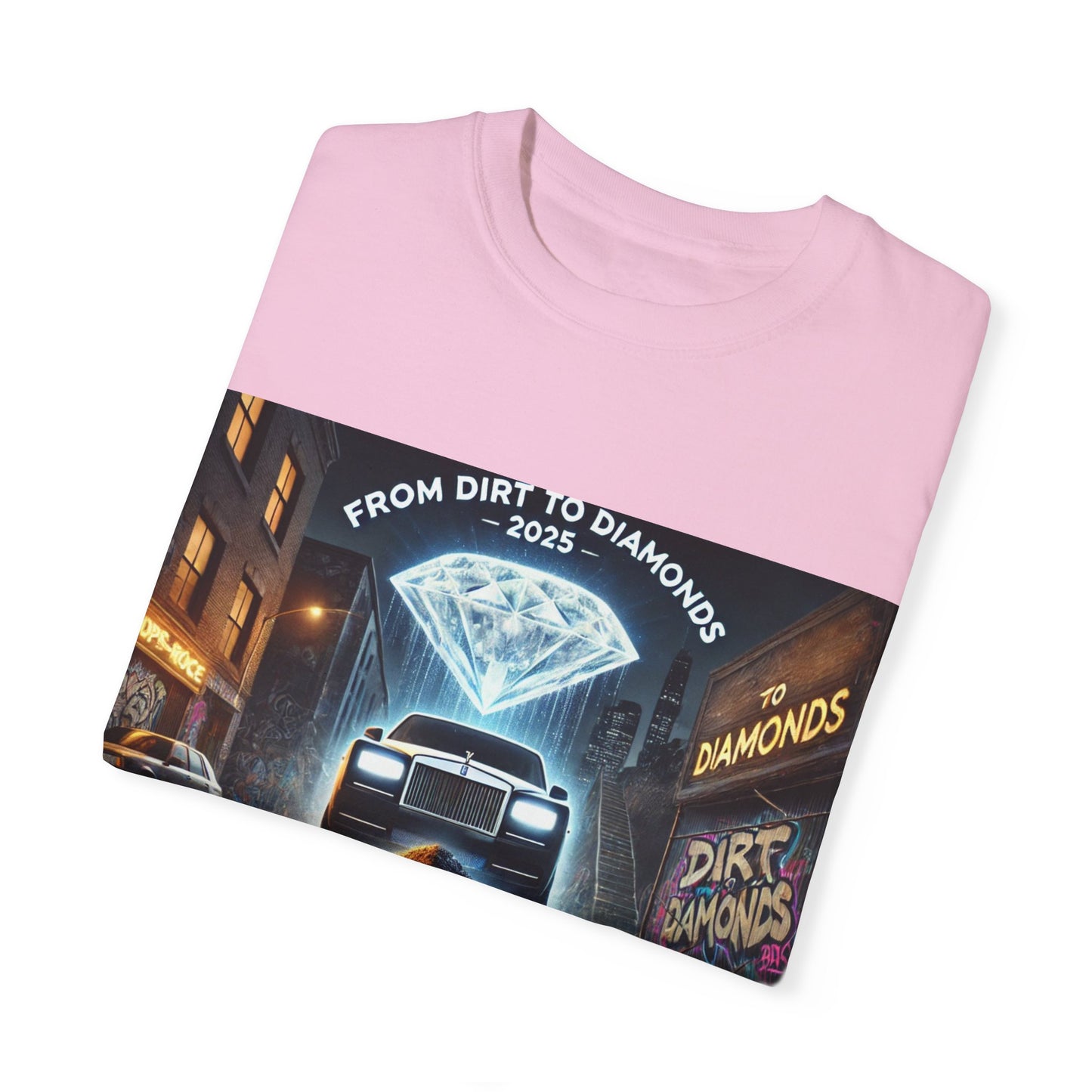 Street Art Unisex T-Shirt - "From Dirt to Diamonds"