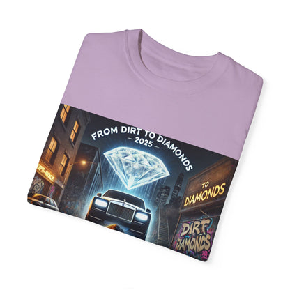 Street Art Unisex T-Shirt - "From Dirt to Diamonds"