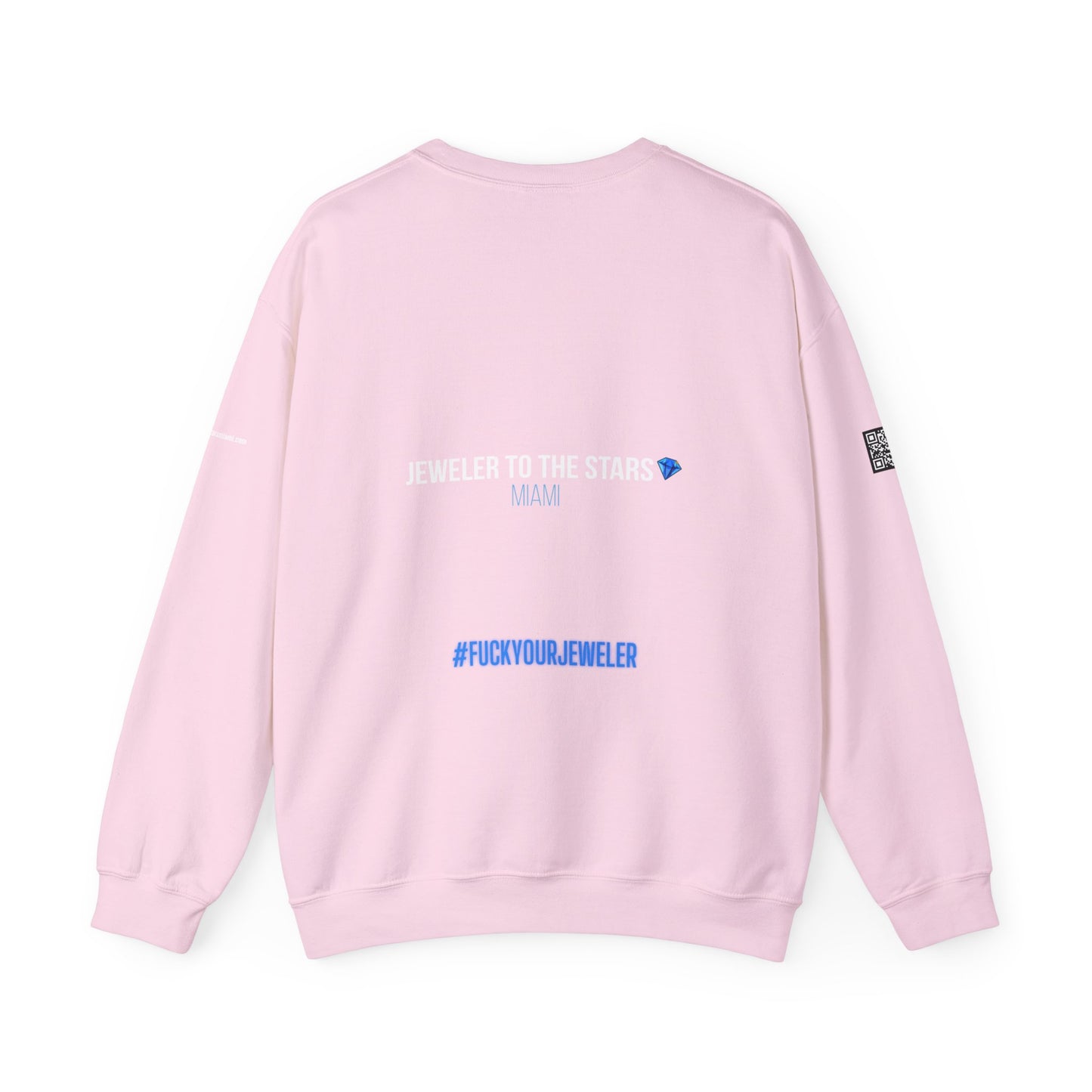 Urban Graphic Crewneck Sweatshirt - 'Jeweler to the Stars' Design
