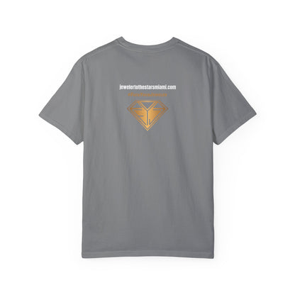 Custom Unisex Garment-Dyed T-Shirt - Bold Jewelry Design | #F*ckYouJeweler Grillz