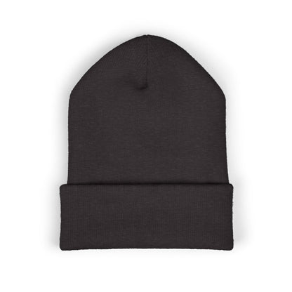 Vintage Cuffed Beanie with #F*CKYOURJEWELER Embroidery - Stylish Winter Accessory