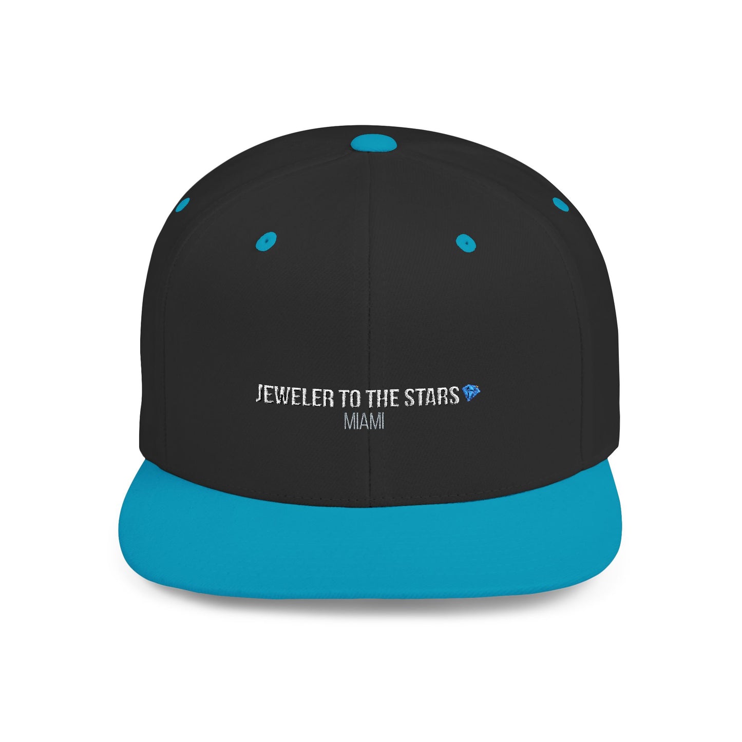 Jeweler to the Stars Flat Bill Snapback Cap - Trendy Casual Hat for Fashion Lovers