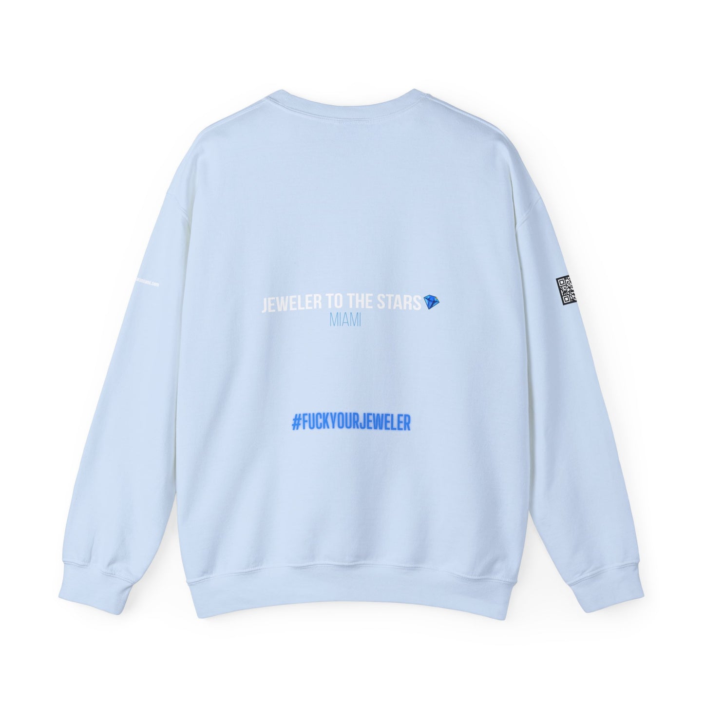 Urban Graphic Crewneck Sweatshirt - 'Jeweler to the Stars' Design