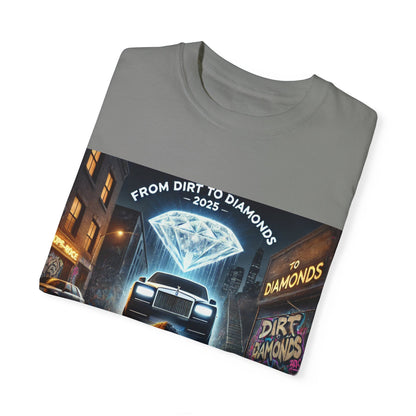 Street Art Unisex T-Shirt - "From Dirt to Diamonds"