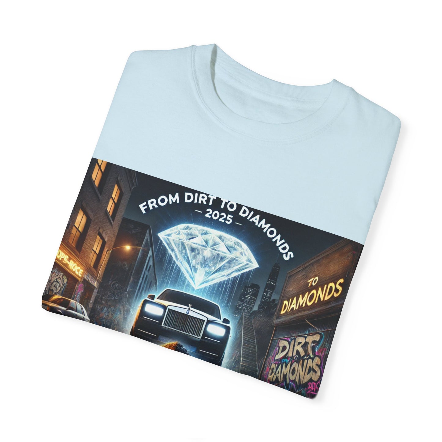 Street Art Unisex T-Shirt - "From Dirt to Diamonds"