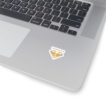 Bold Kiss-Cut Sticker - #FuckYourJeweler - Perfect for Laptops & Water Bottles