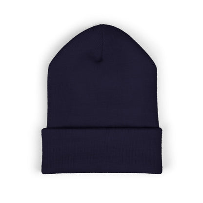 Vintage Cuffed Beanie with #F*CKYOURJEWELER Embroidery - Stylish Winter Accessory