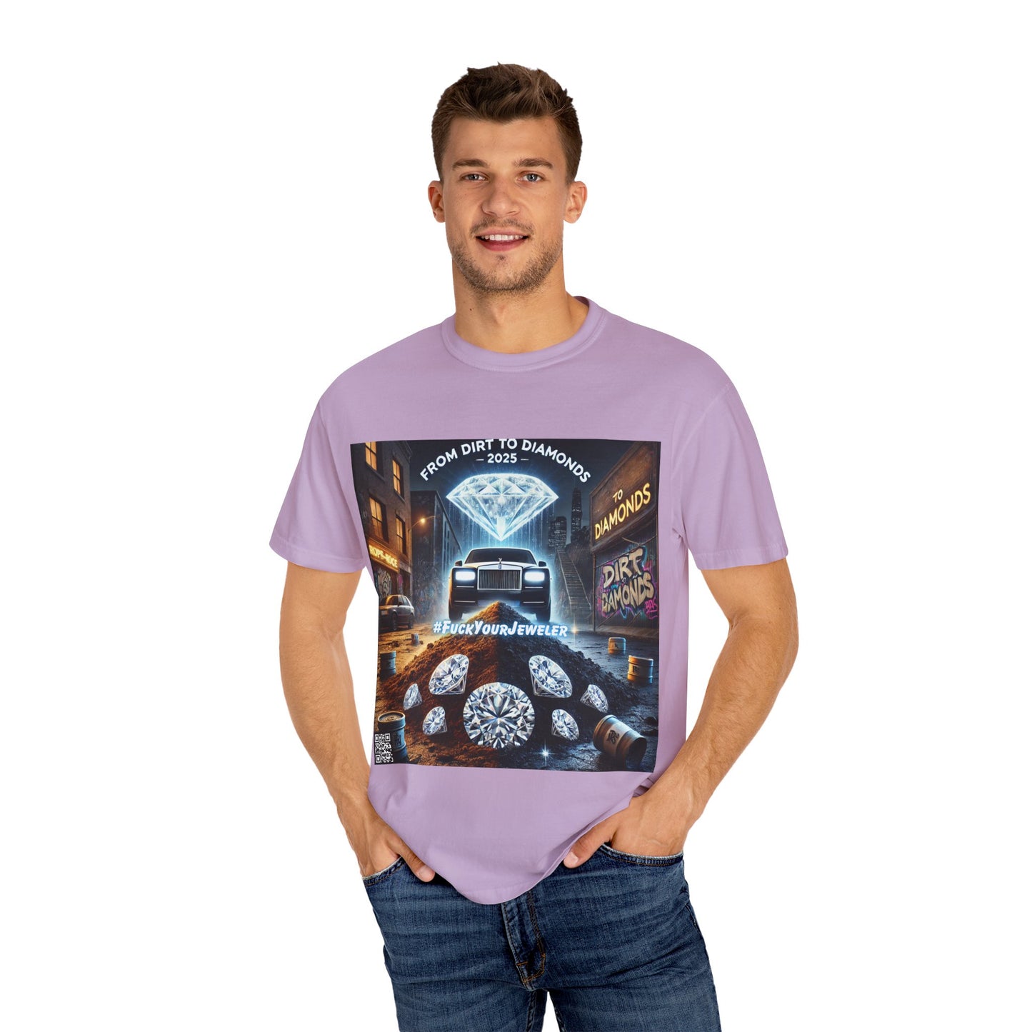 Street Art Unisex T-Shirt - "From Dirt to Diamonds"