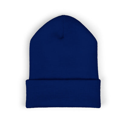 Vintage Cuffed Beanie with #F*CKYOURJEWELER Embroidery - Stylish Winter Accessory