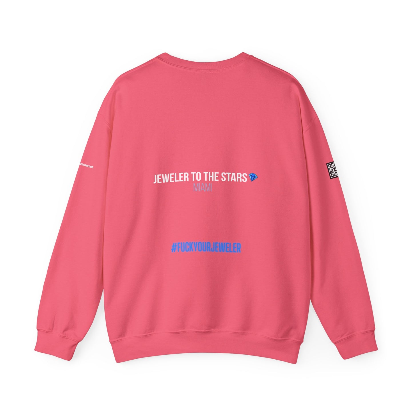 Urban Graphic Crewneck Sweatshirt - 'Jeweler to the Stars' Design