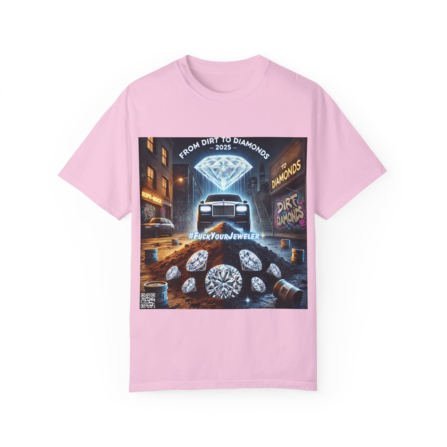 Street Art Unisex T-Shirt - "From Dirt to Diamonds"