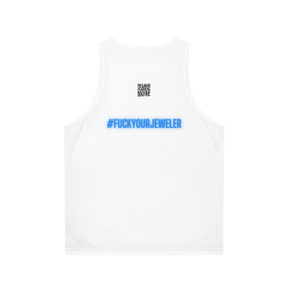 Cool Graphic Unisex Tank Top - Jeweler to the Stars Design