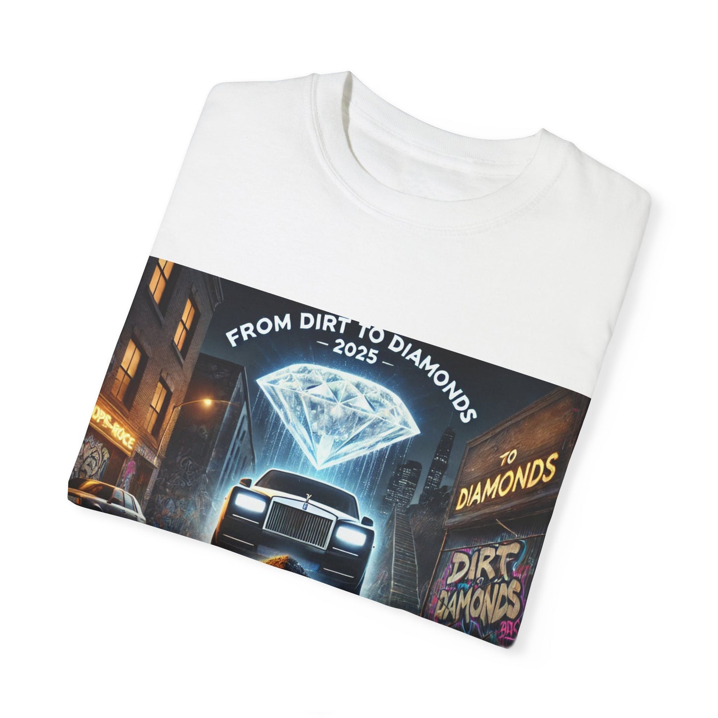 Street Art Unisex T-Shirt - "From Dirt to Diamonds"