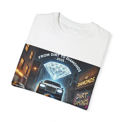 Street Art Unisex T-Shirt - "From Dirt to Diamonds"