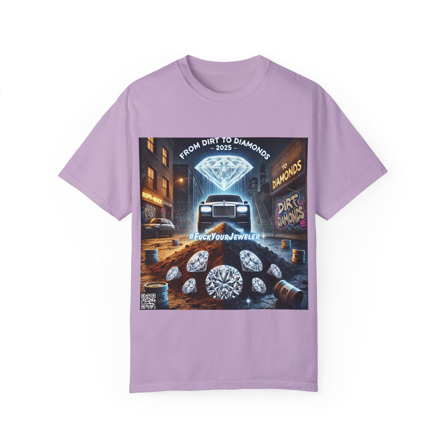 Street Art Unisex T-Shirt - "From Dirt to Diamonds"