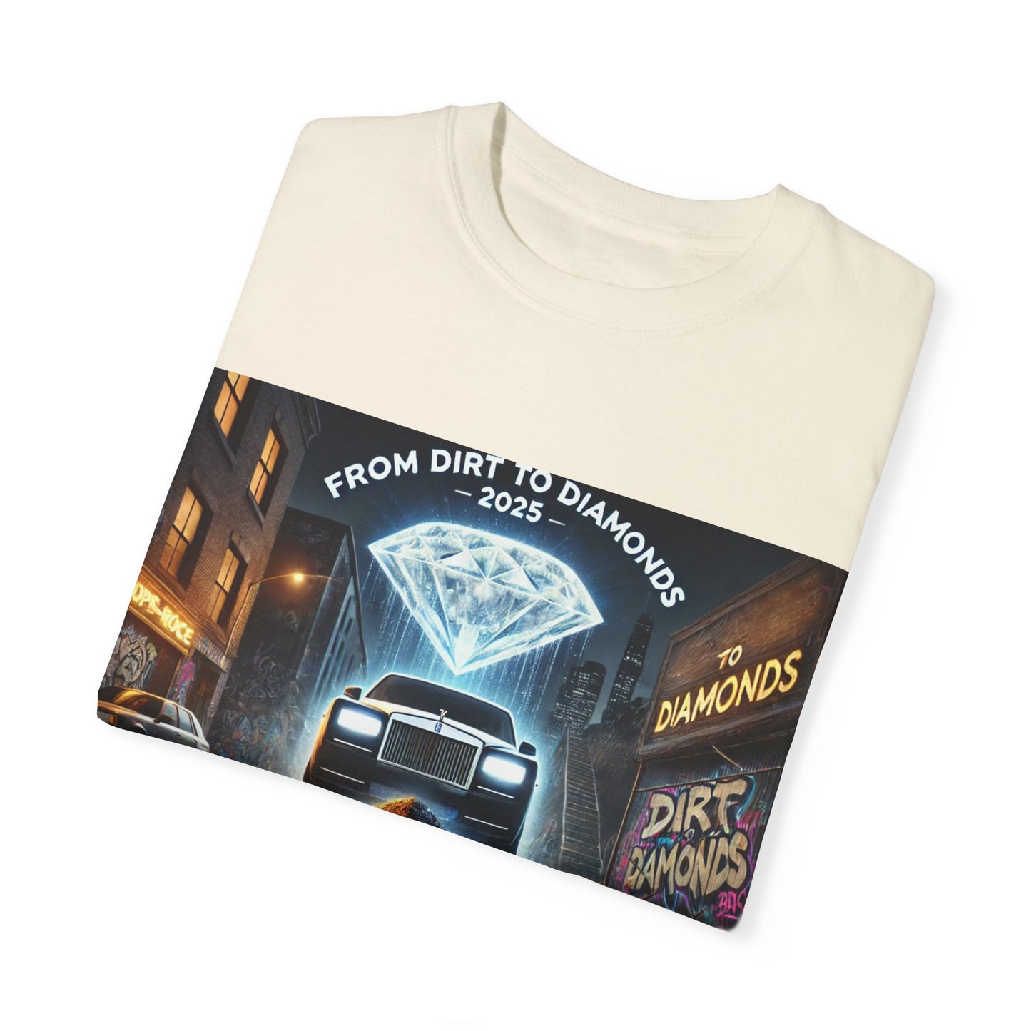 Street Art Unisex T-Shirt - "From Dirt to Diamonds"