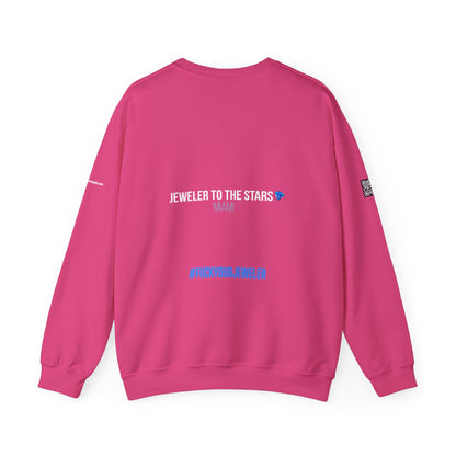 Urban Graphic Crewneck Sweatshirt - 'Jeweler to the Stars' Design