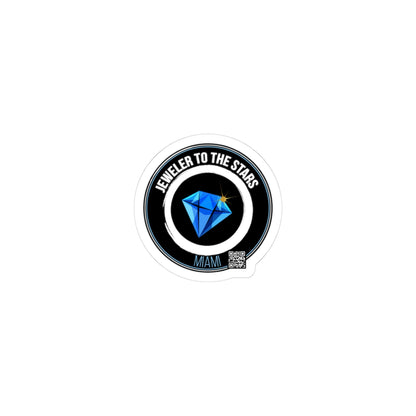 Stylish Kiss-Cut Stickers - "Jeweler to the Stars" Design for Creative Souls