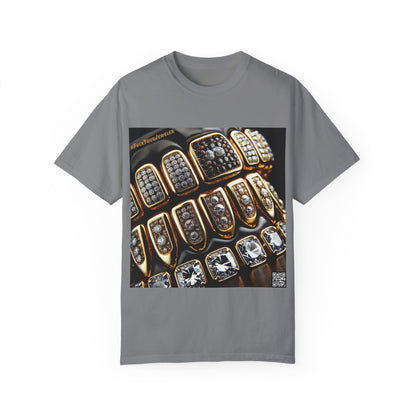 Custom Unisex Garment-Dyed T-Shirt - Bold Jewelry Design | #F*ckYouJeweler Grillz