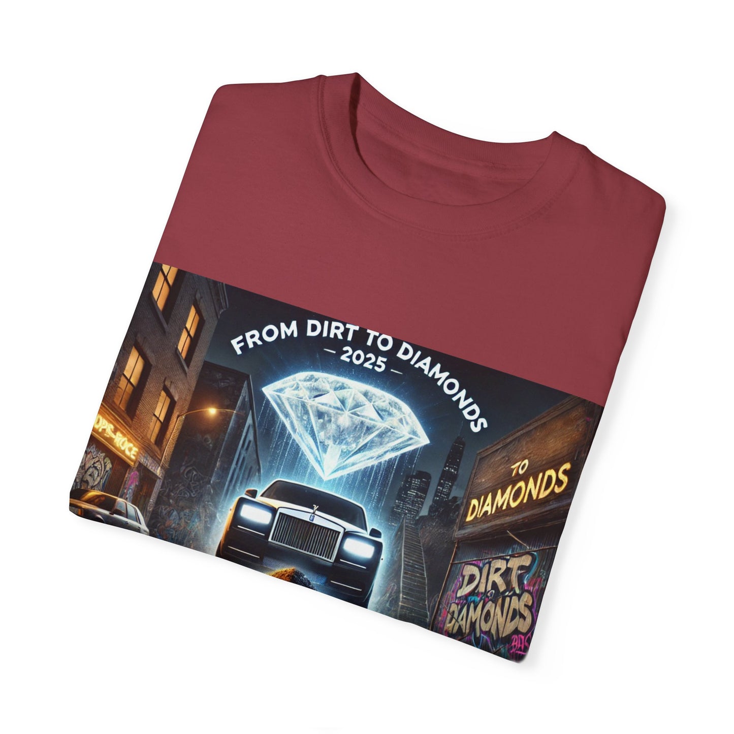 Unisex Garment-Dyed T-Shirt - From Dirt to Diamonds 2025