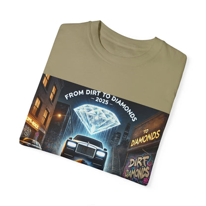 Street Art Unisex T-Shirt - "From Dirt to Diamonds"