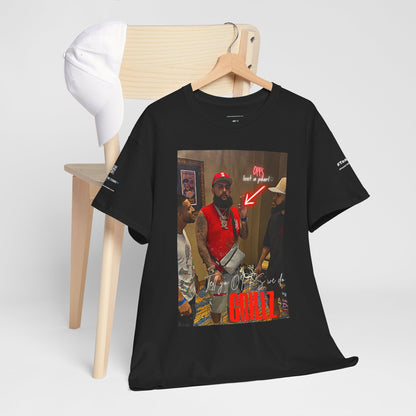 The Biggest Rodriguez - Tell yo Opps we do GRILLZ - Graphic Unisex Heavy Cotton Tee - 'Chillz' Streetwear Style