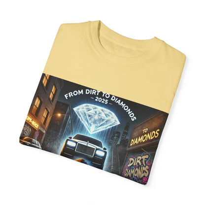 Street Art Unisex T-Shirt - "From Dirt to Diamonds"